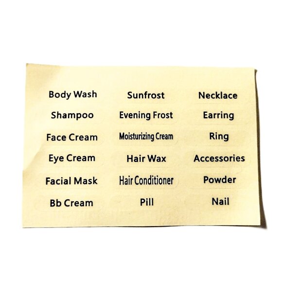 Set 6 Silicone Cosmetic Travel Containers, Paddles ~ 1.7 Fl Oz ~ TSA Appr. ~ NEW - Picture 4 of 9